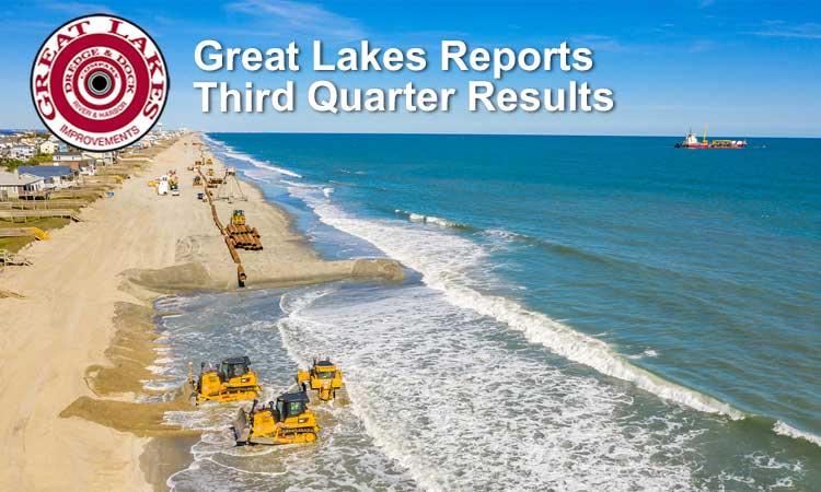 Great Lakes Reports Third Quarter Results